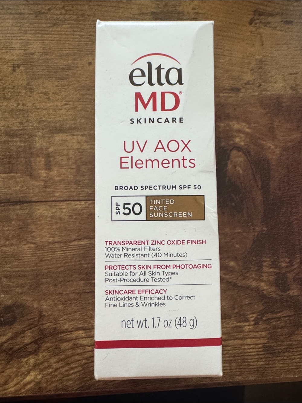 EltaMD AOX Elements with free spf mini. Expiration 6/27